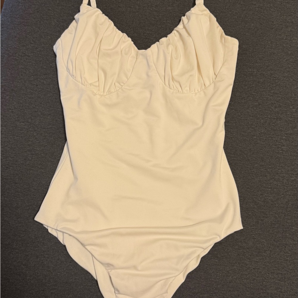 Princess Polly Cream Top